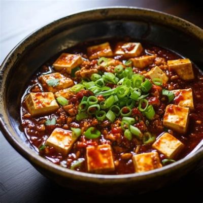  마파두부! 매콤한 향신료와 깊은 맛의 조화가 완벽한 Sichuan 요리